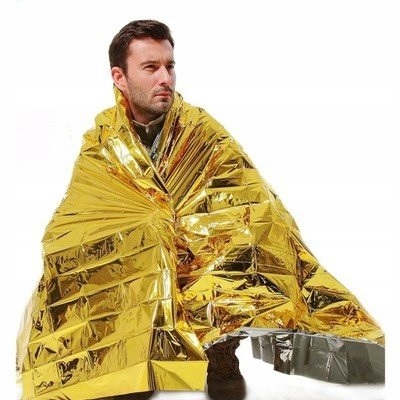 Koc Termiczny Ratunkowy Ochronny Folia Życia NRC 160x210cm Kod producenta 5905279062009