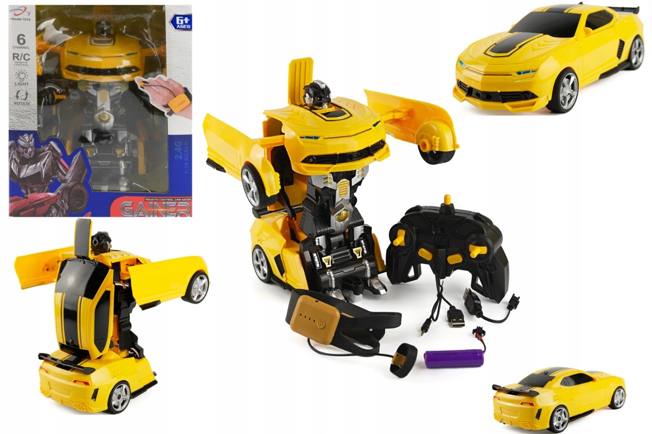 

Auto Robot 2w1 Samochód-robot Na Sterowanie