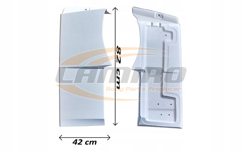 MERCEDES ACTROS MP4 GIGA SPACE SPOILER GÓRNY PRAWY
