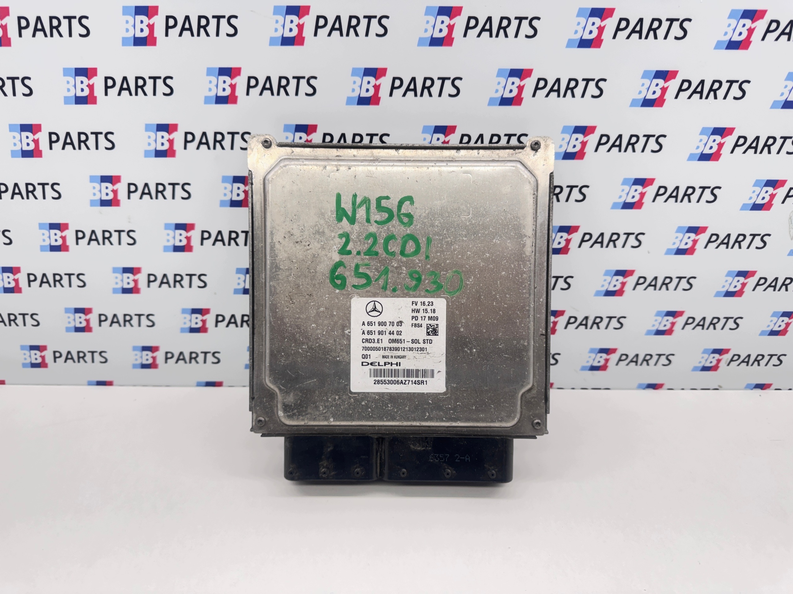 MERCEDES W177 W246 control unit computer of the engine 2.2CDI 651.930 a6519007003