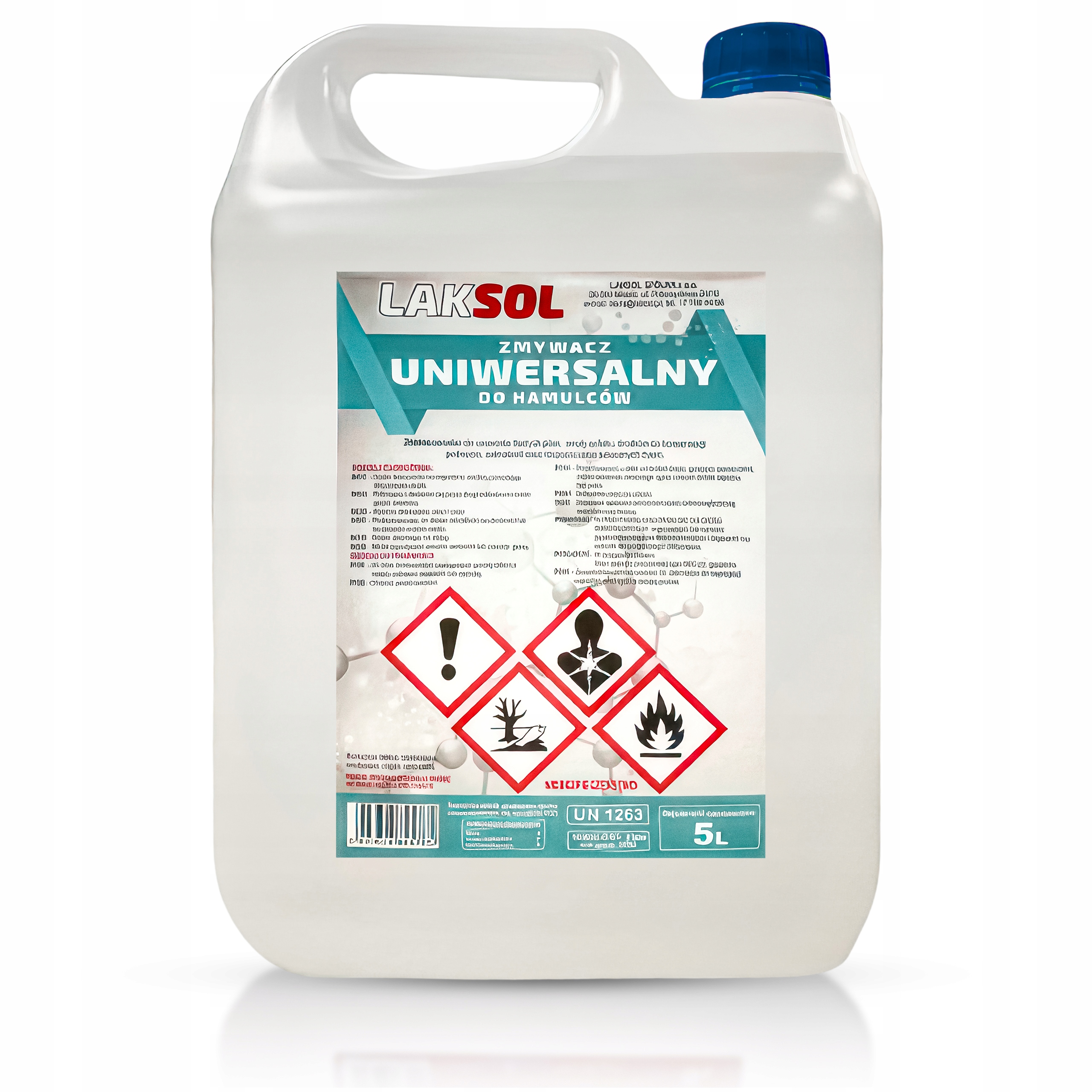 Zmywacz Do Hamulców Cleaner Czyszczenia Tarcz Uniwersalny Odtłuszczacz 5L