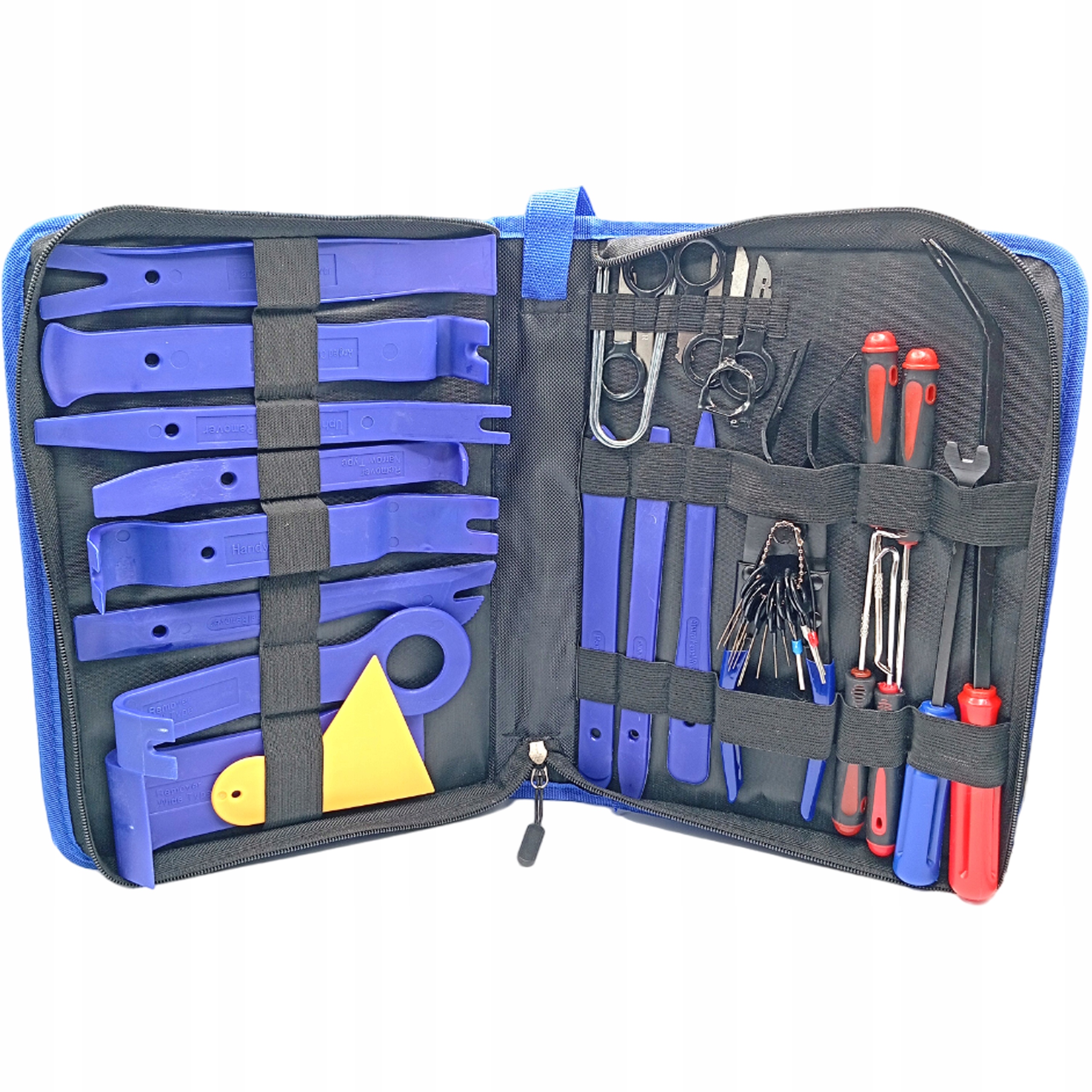 Sada Nástrojů Na Čalounění, Stahováky, Klíče, Lžíce, Demontáž Bez Poškození