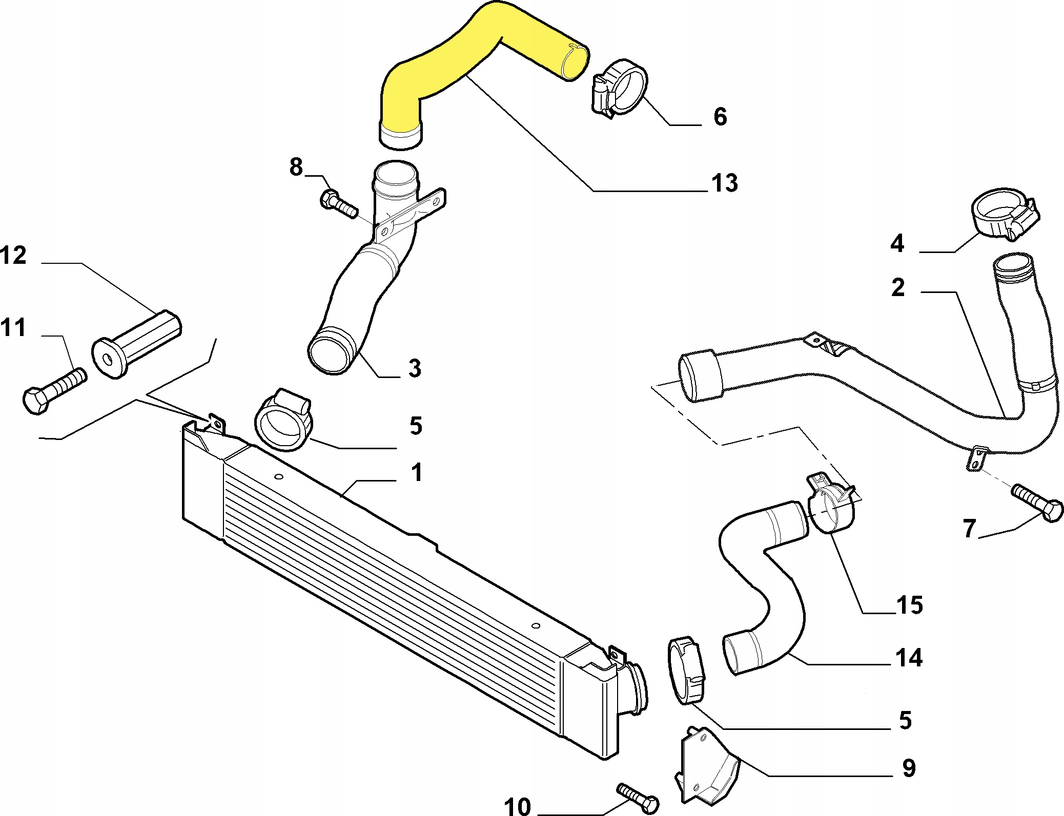 PRZEWOD TURBO RURA CITROEN JUMPER PEUGEOT BOXER Part manufacturer other