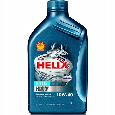 

Shell 10W40 1L. Helix HX7 Diesel Silnikowy Olej