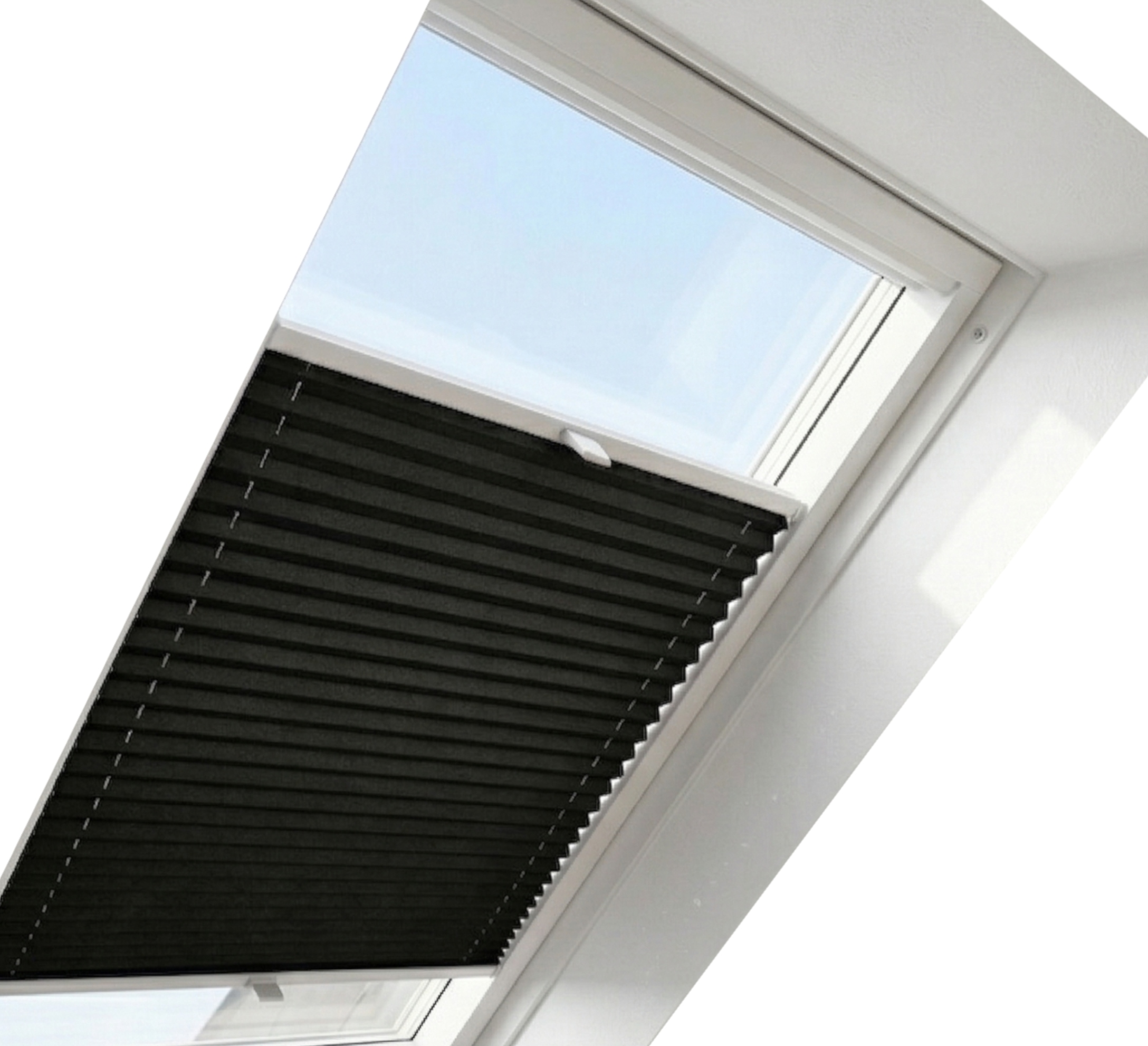 Střešní Plisa termo roleta plisé Blackout do okna o rozměrech 66x118