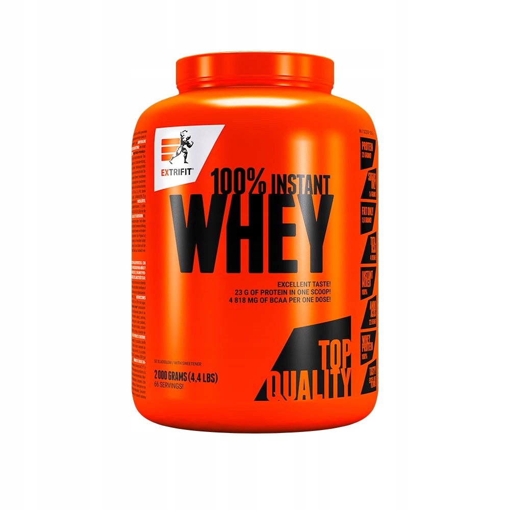 100% Instant Whey Protein 2000g strawberry