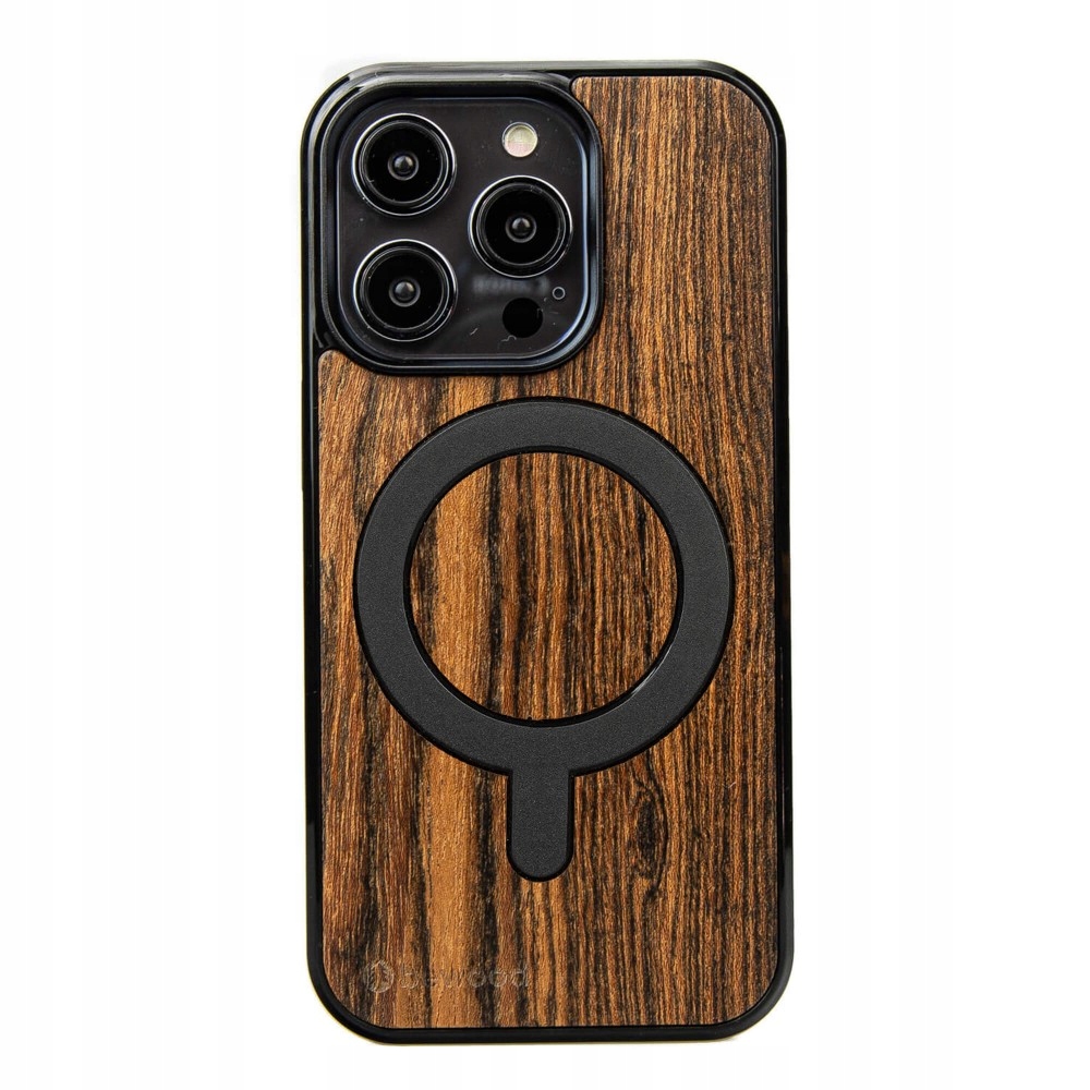 Dřevěné Pouzdro Bewood pro iPhone 15 Pro Bocote s MagSafe