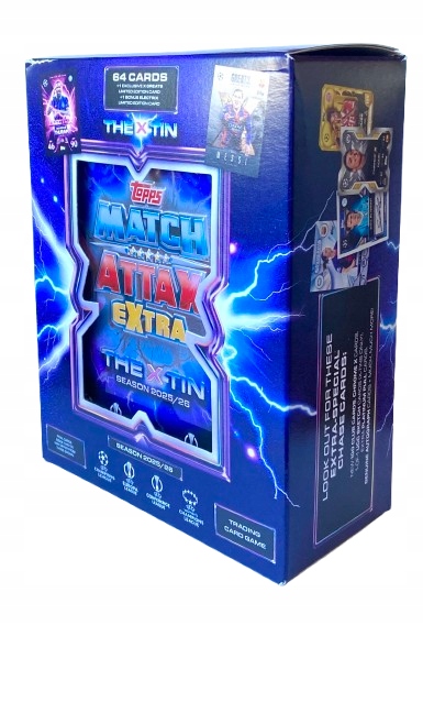 Topps Match Attax Extra 2025/26 2026 The X-tin puszka Limited The Greats
