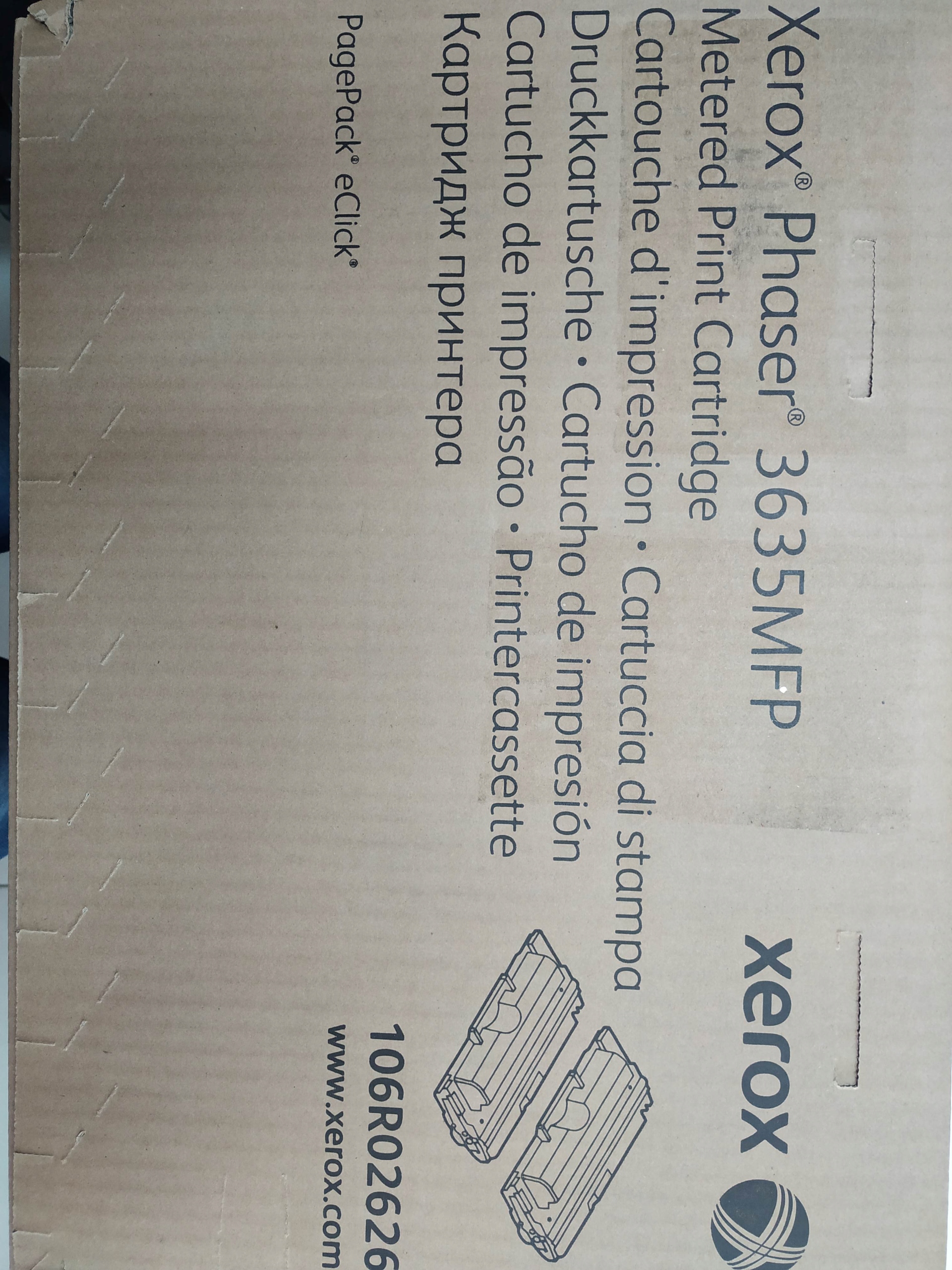 Toner Xerox 3635 108R00796 korpo 2 za 1 na 20000 108R00792 106R02626