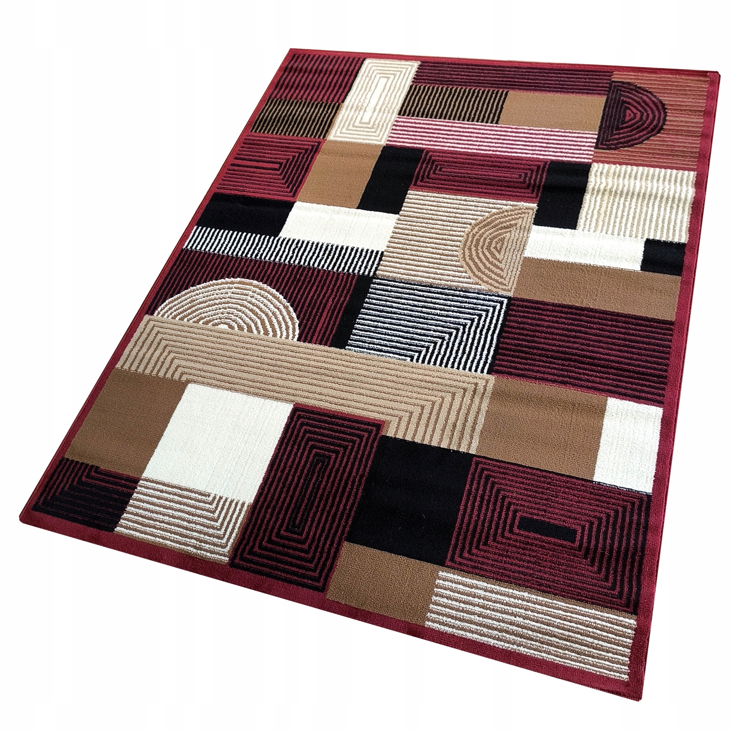 Dywan Bcf Alfada 120x170cm #18 czerwony