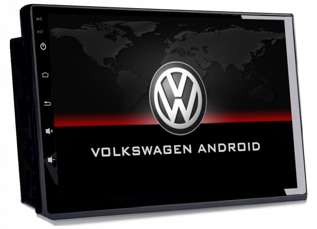 Rádio Android 2 Din Vw Passat B5 Golf 4 Vw T5 Carplay Wifi 64GB Modem Sim