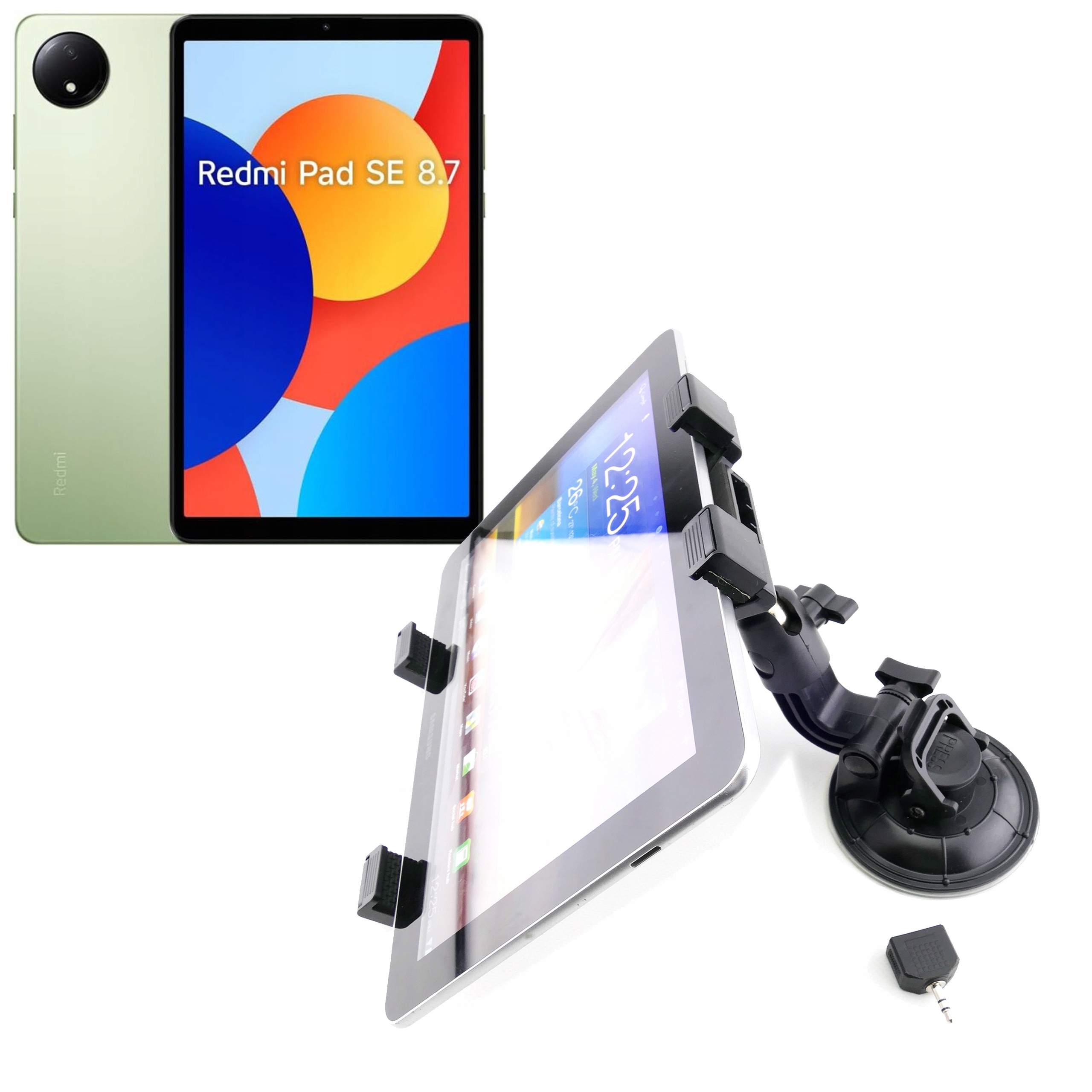 Uchwyt na szybę do samochodu auta Gps do tabletu Xiaomi Redmi Pad Se 8.7 4G
