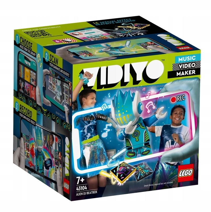 

Zestaw Lego Vidiyo Alien Dj Beatbox 43104