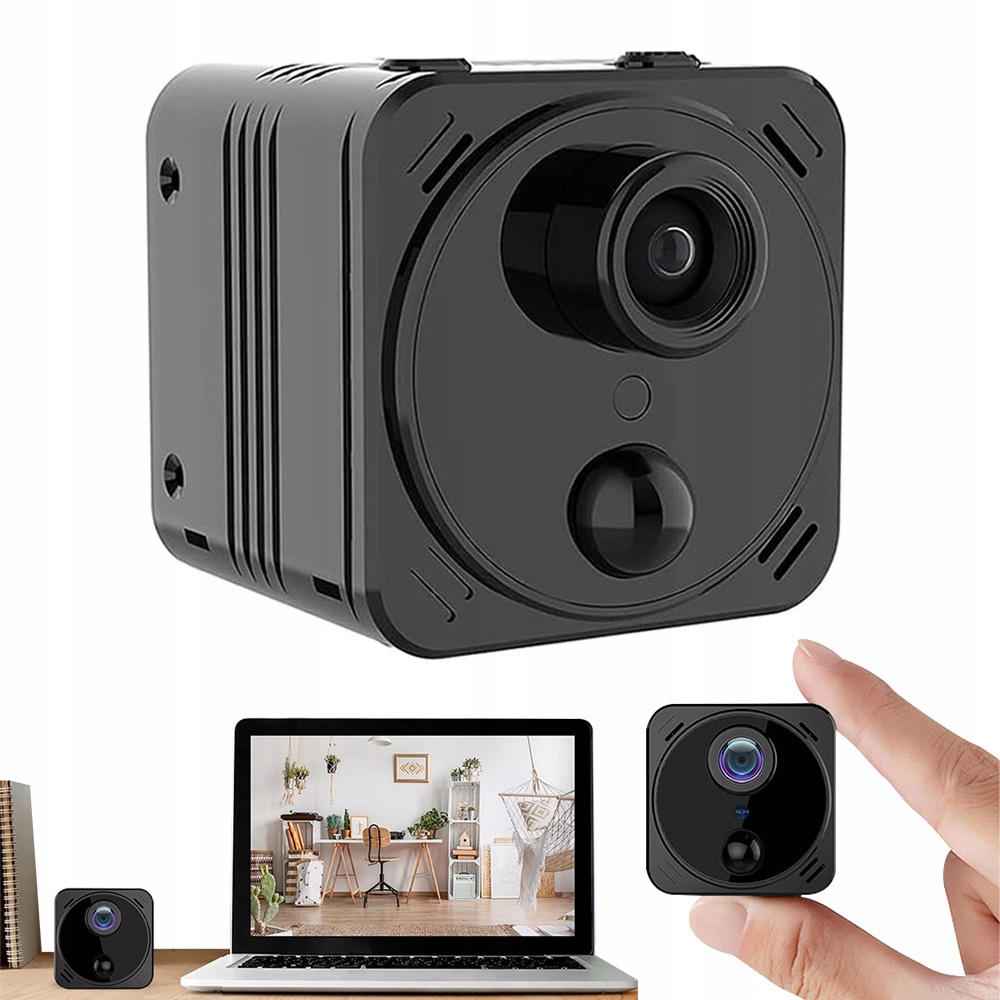 Мини-камера WiFi 4K 160° IR ночное Обнаружение движения облако