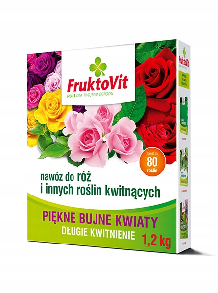 

Fruktovit Plus Nawóz Do Róż I Innych Roślin 1,2KG