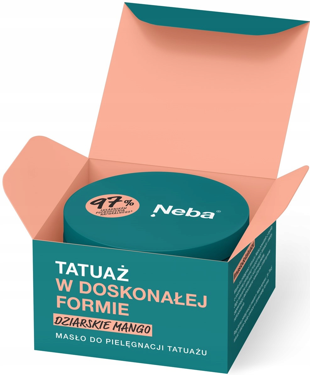 

Masło krem do pielęgnacji Tatuażu Mango Neba 100ml