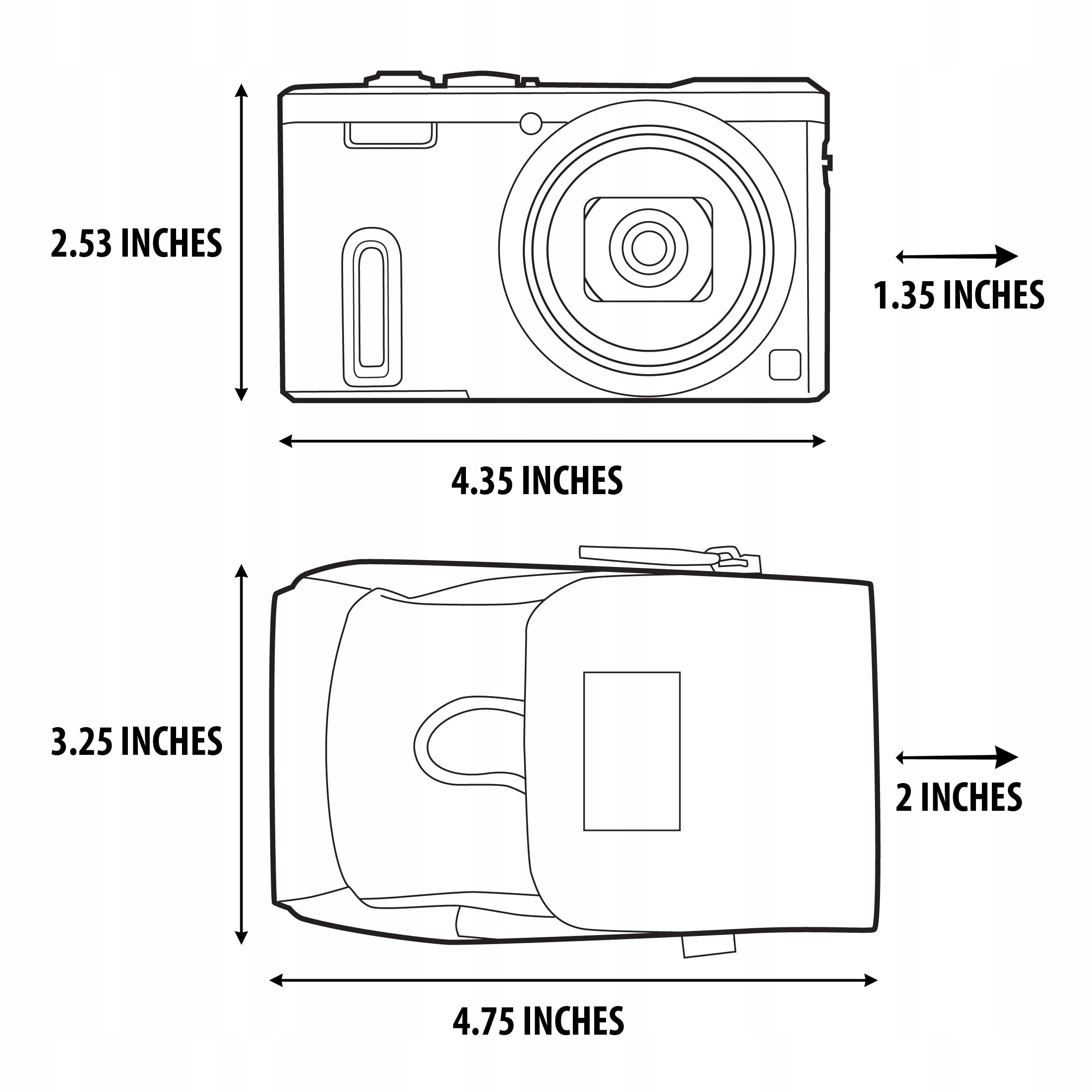 USA GEAR Torba Na Aparat Nikon Canon Sony Panasonic Pasek Na Ramię — miniatura 3