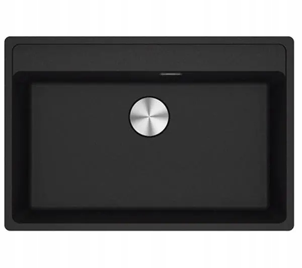 Zlewozmywak prostokątny Franke Maris Mrg 610-72 Granitowy Onyx