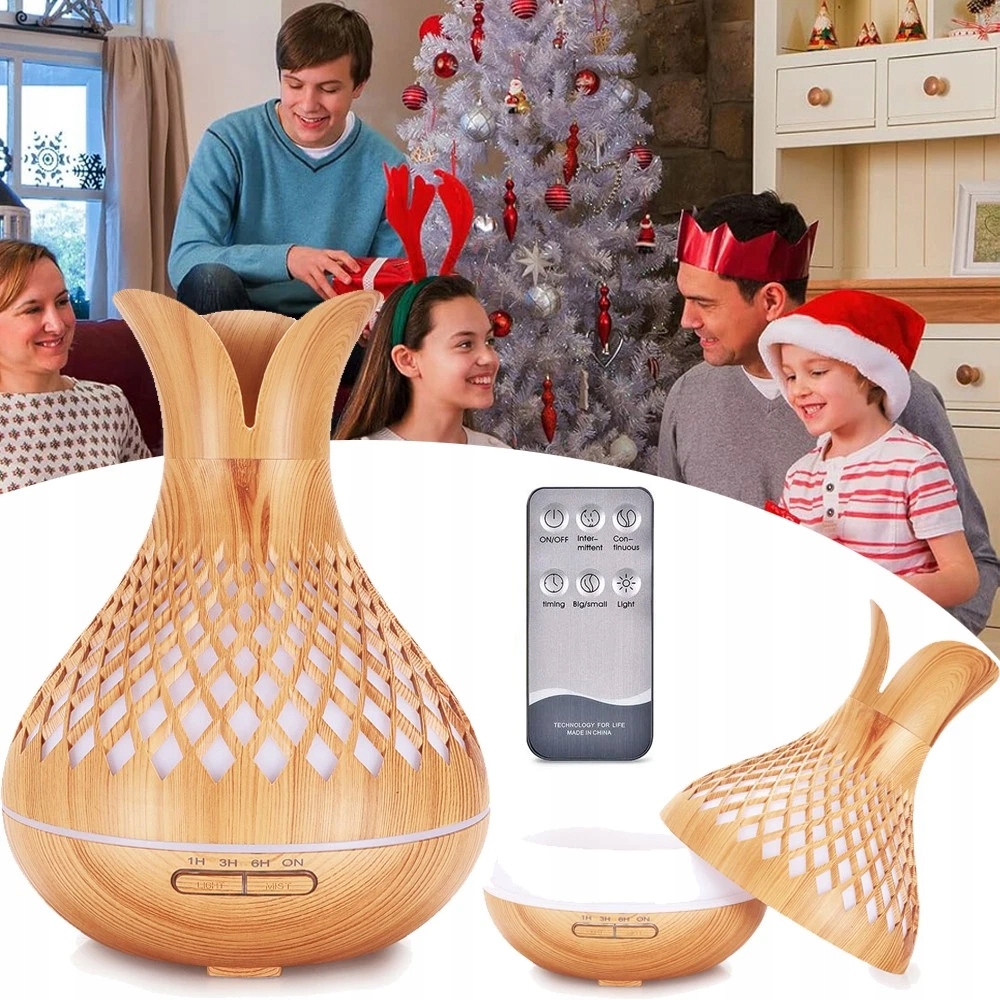 Zvlhčovač Vzduchu Difuzér Aromaterapie Tichý 35 Db Automatické Vypnutí