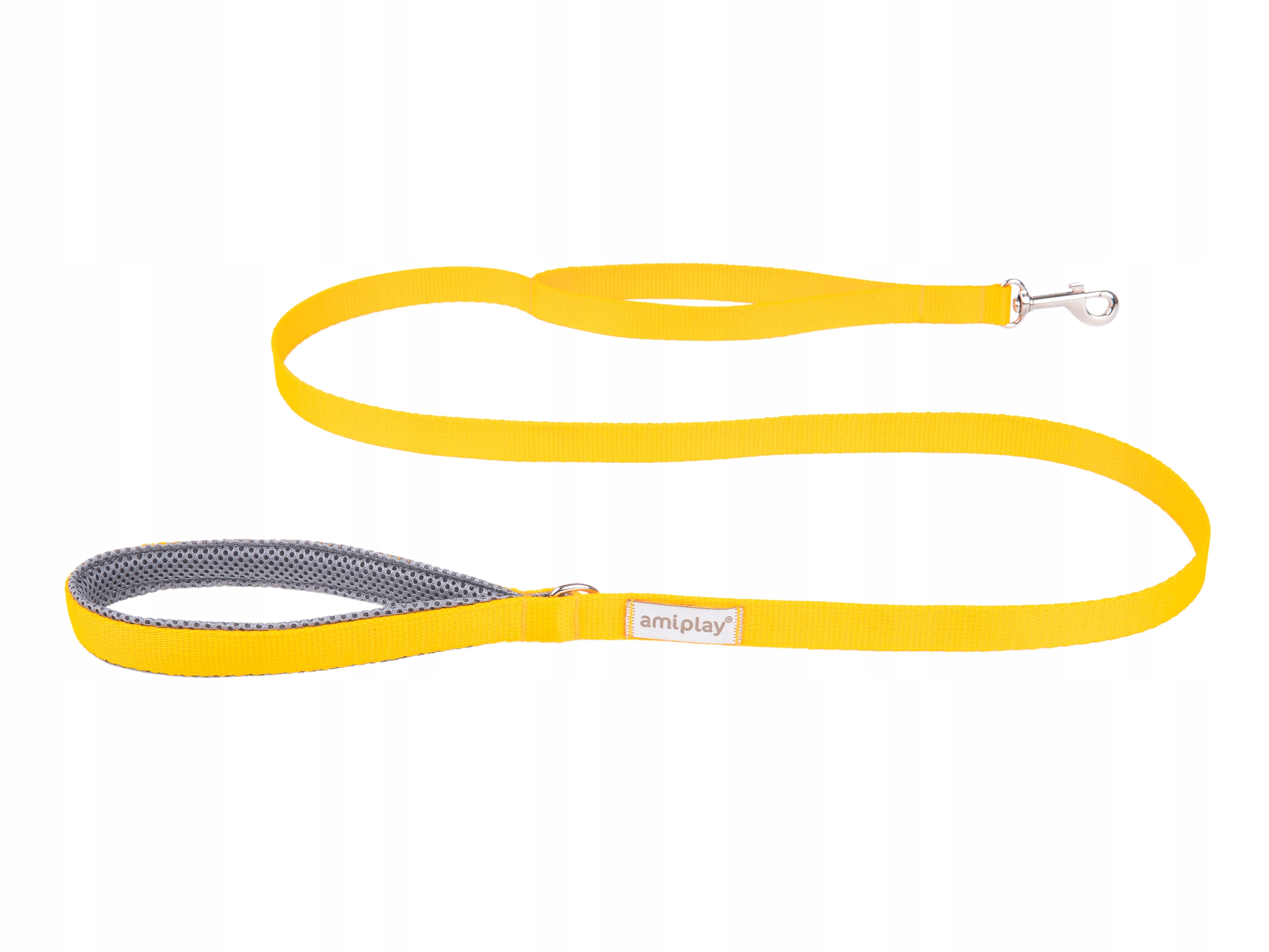 

amiplay Smycz klasyczna Samba 150 cm M Żółta