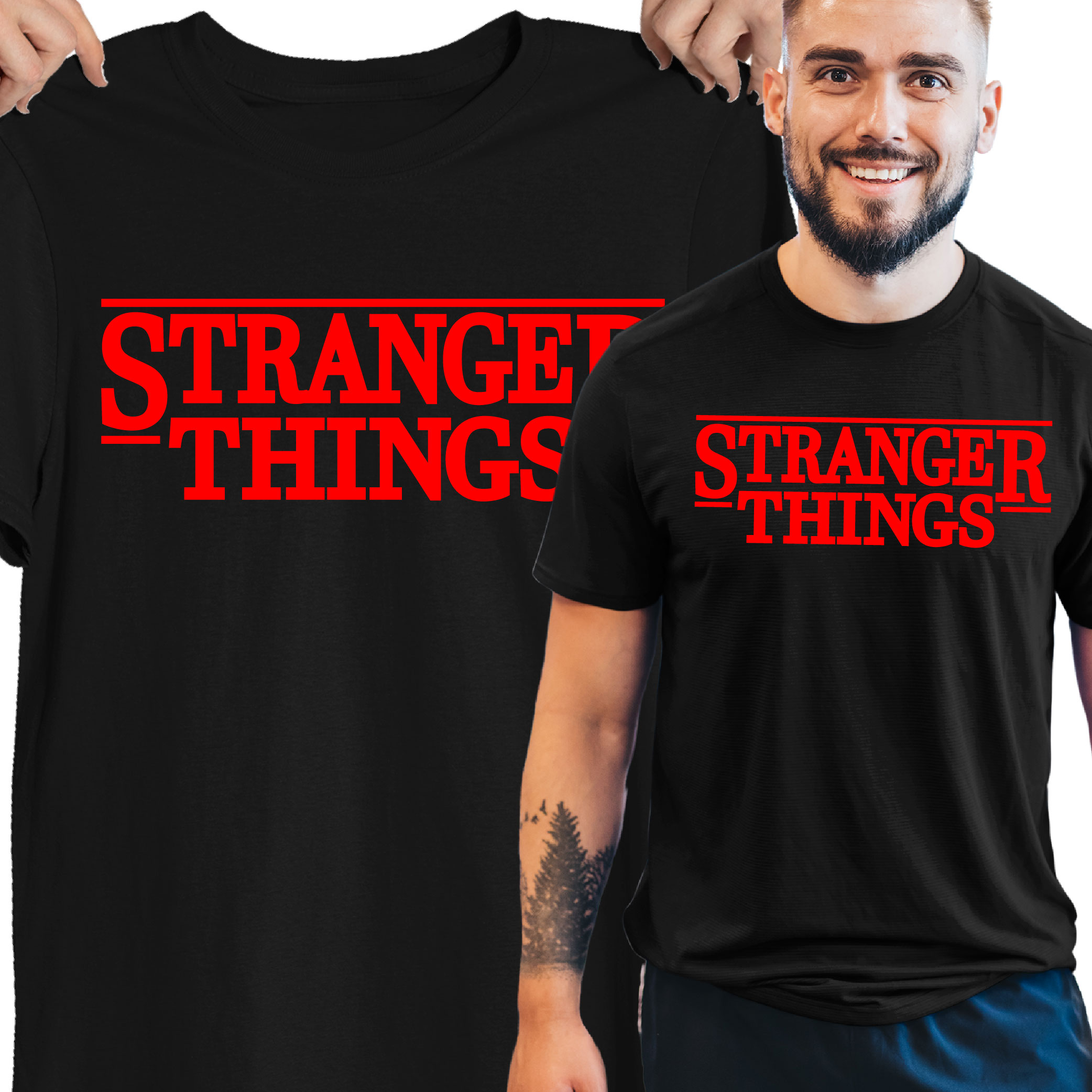 

T-shirt Stranger Things Dla Fana Prezent Netflix