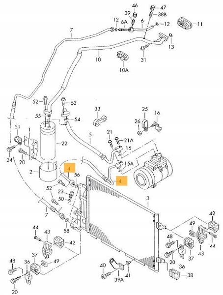 KTT160020 - THERMOTEC КАБЕЛЬ КОНДИЦІОНЕРА SKODA SUPERB І