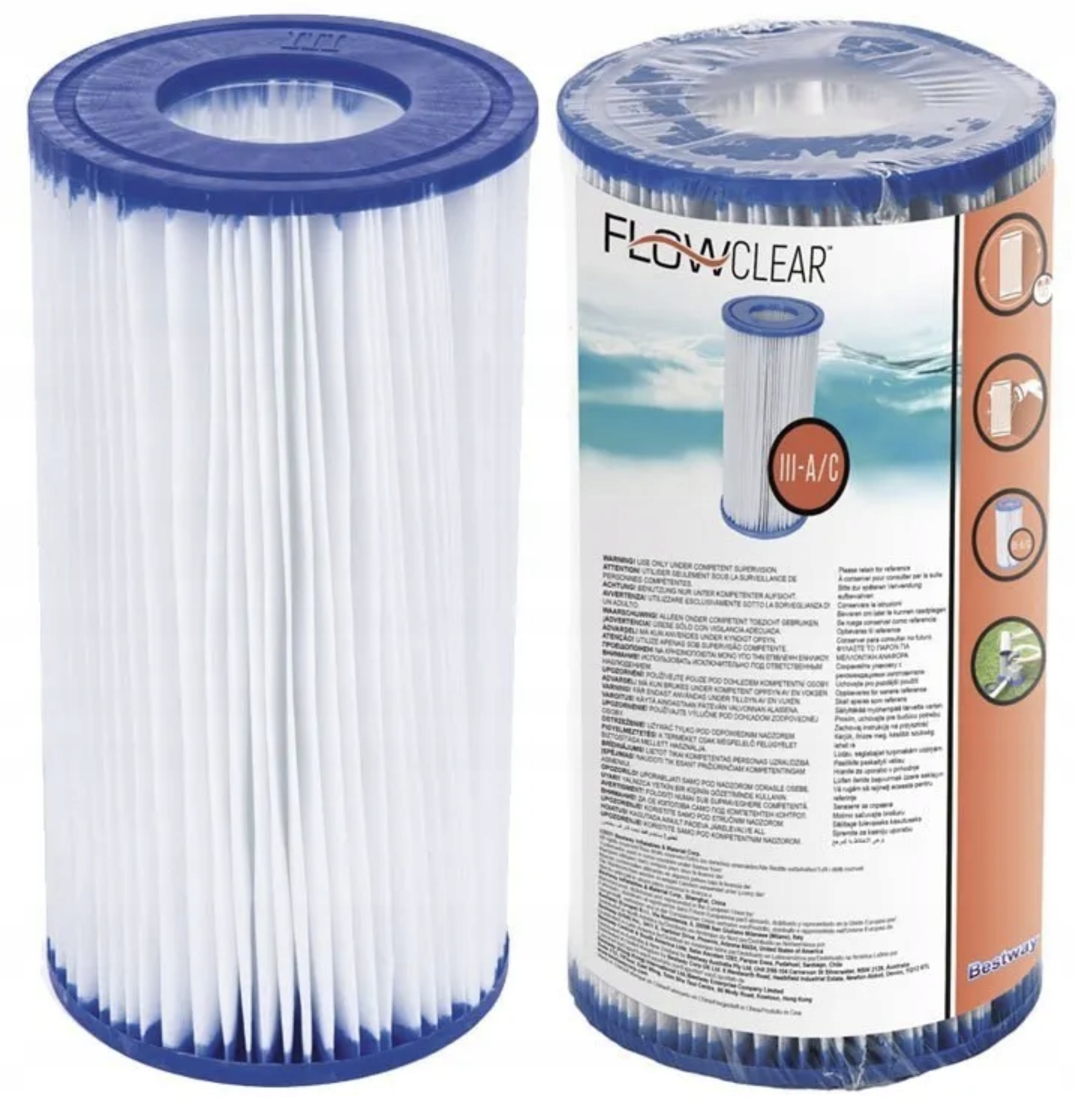 

Filtry Filtr Do Pompy Basenowej Bestway III 58012