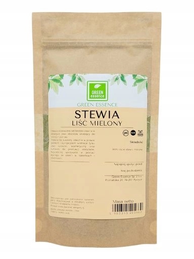 Levně 2x Green Essence Stevia mletá v prášku 100 g mleté listy stévie