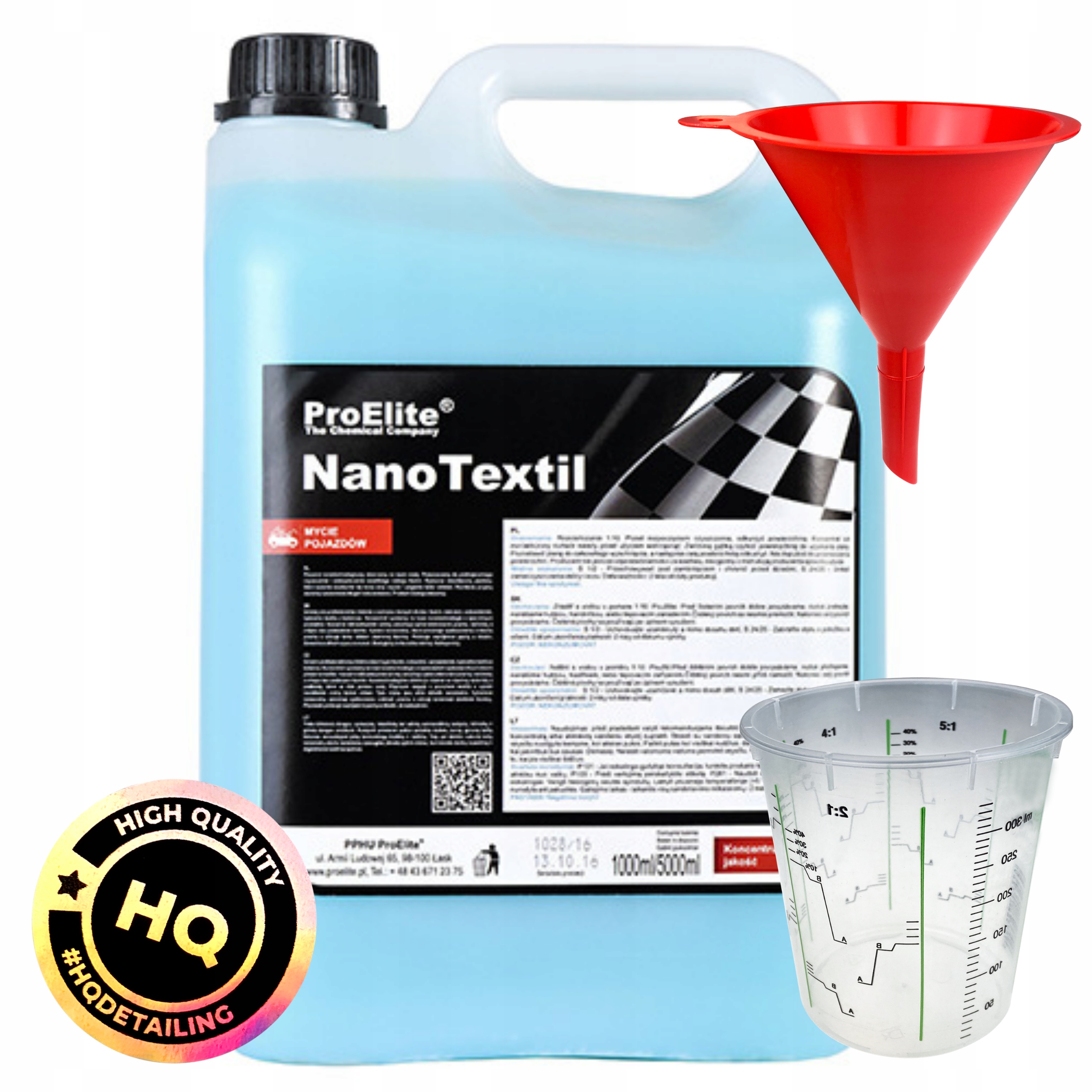 ProElite NanoTextil 5 L - жидкость для стирки обивки