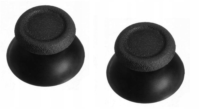 

2x Czarny analog nakładka grzybek pada PS4 2 szt.