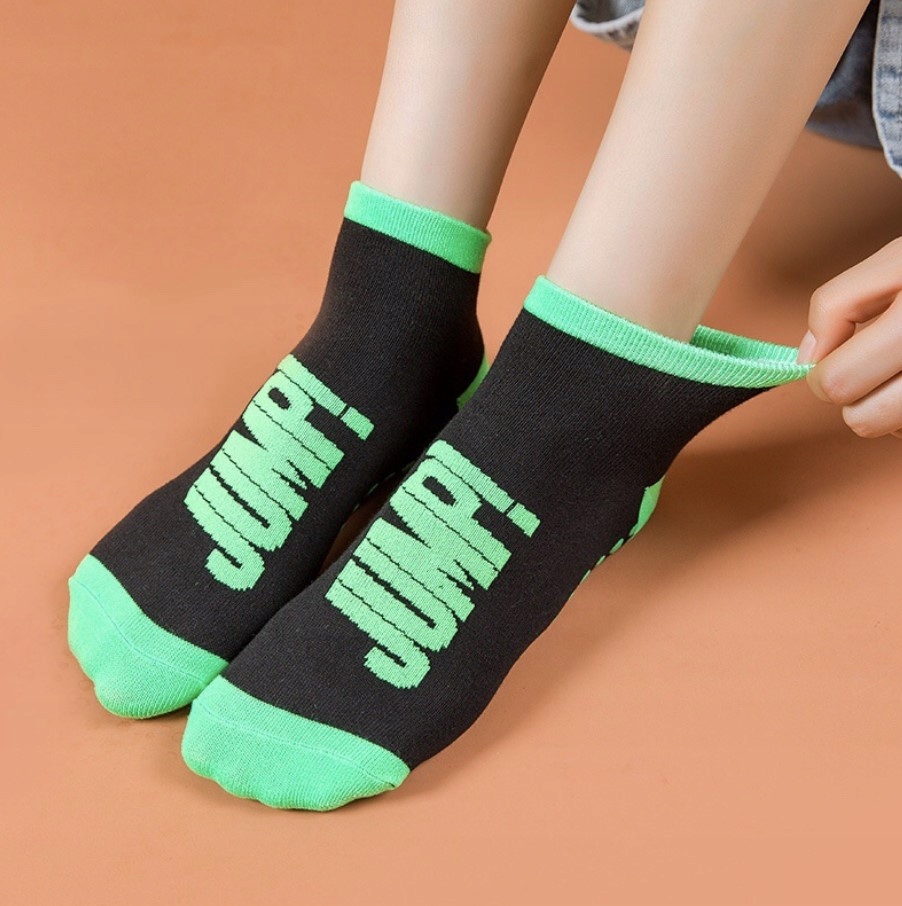 Skarpety antypoślizgowe JUMP joga fitnes trampolin Rozmiar 40-45