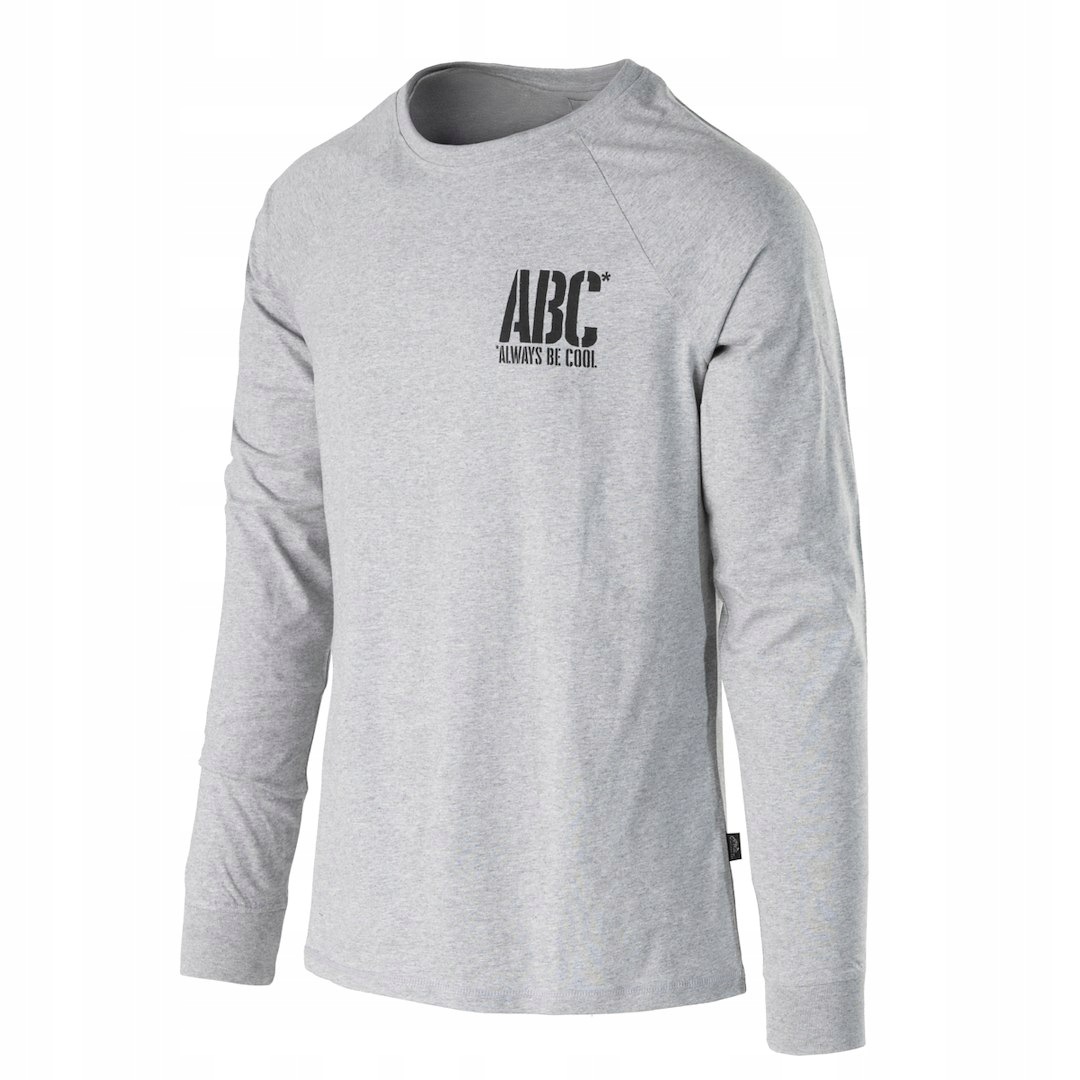 Tričko s dlouhým rukávem (abc Always Be Cool) středně šedá