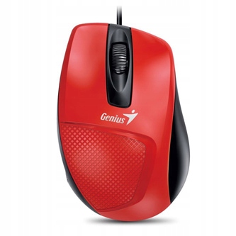 Genius DX-150X Mysz przewodowa, czerwona, 1000DPI