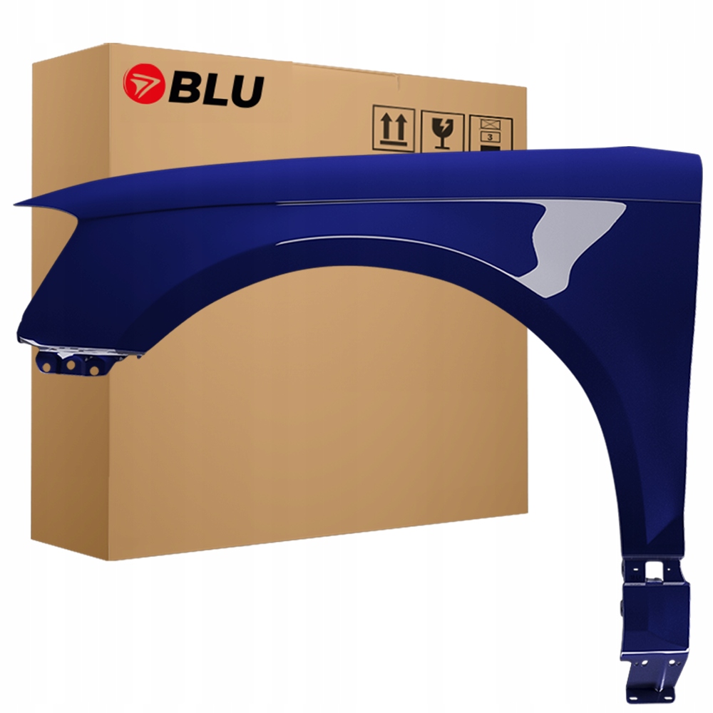 Blu Blatník Audi A3 8P lift LZ5J levý modrý 08-12 přední