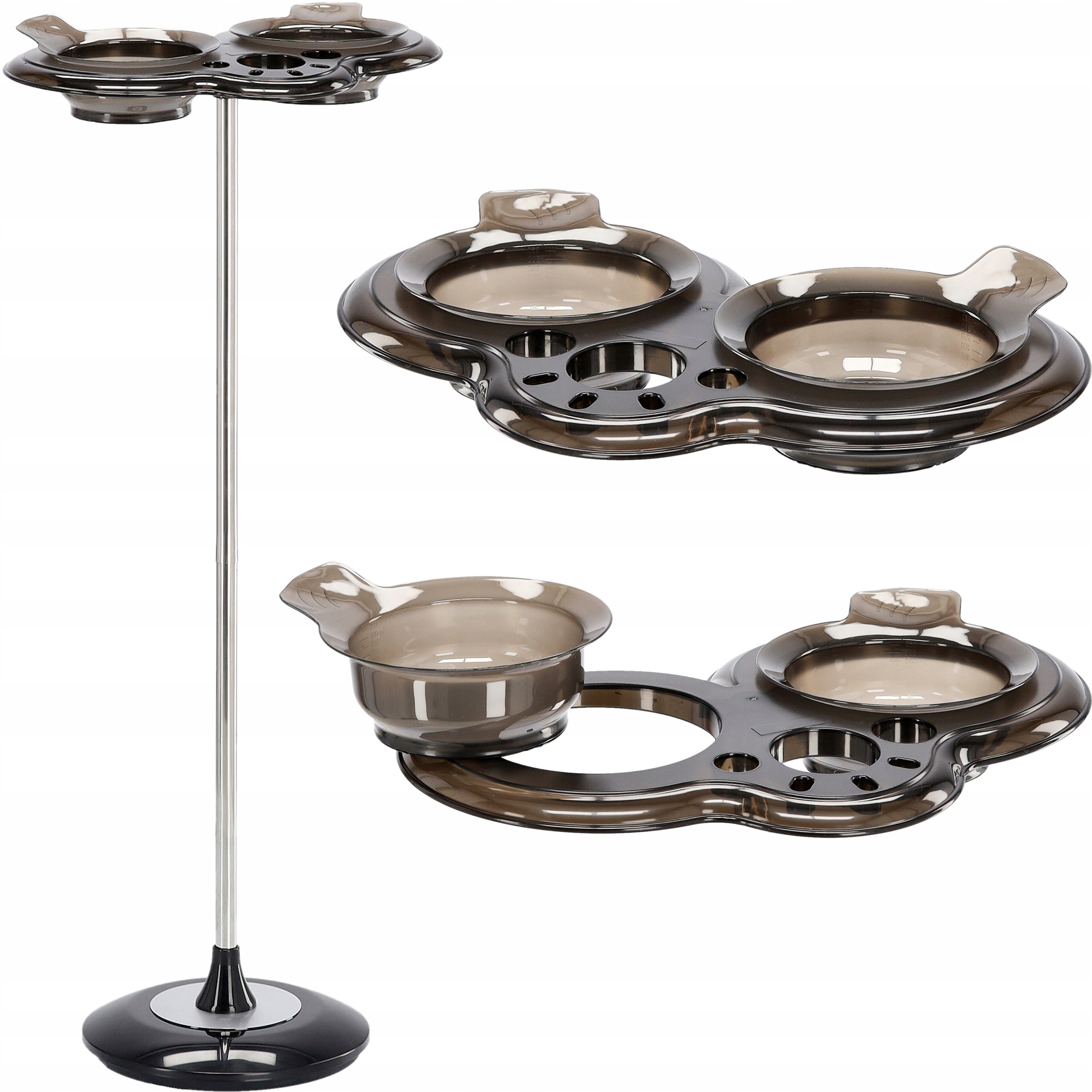 Wózek pomocnik fryzjerski do farbowania kosmetyczny do salonu SPA statyw