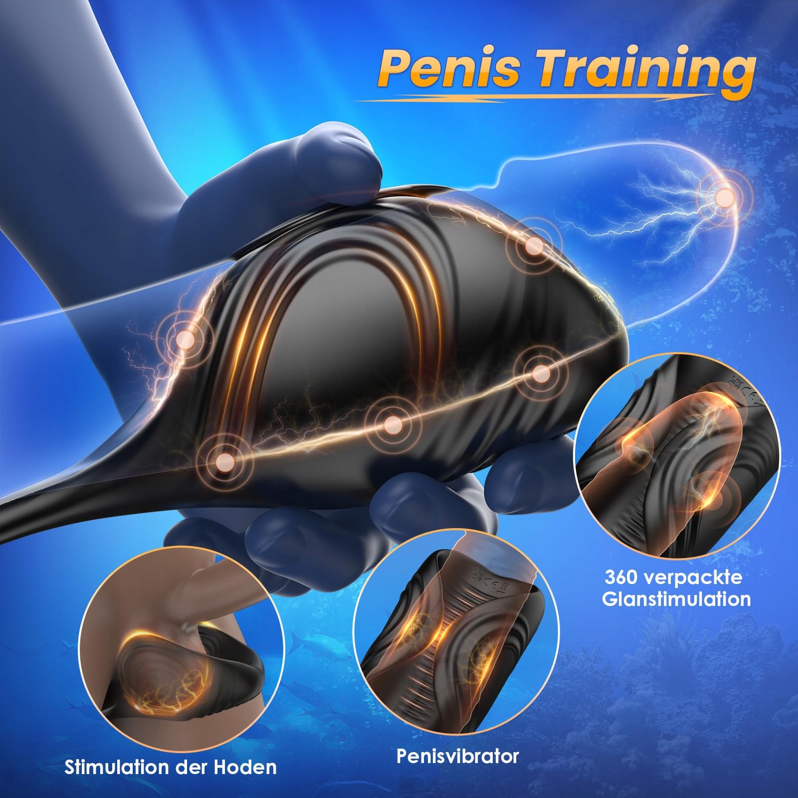 ANALVIBRATOREN Wibrator Prostaty Dla Mężczyzn Z Podwójnym Silnikiem — miniatura 9