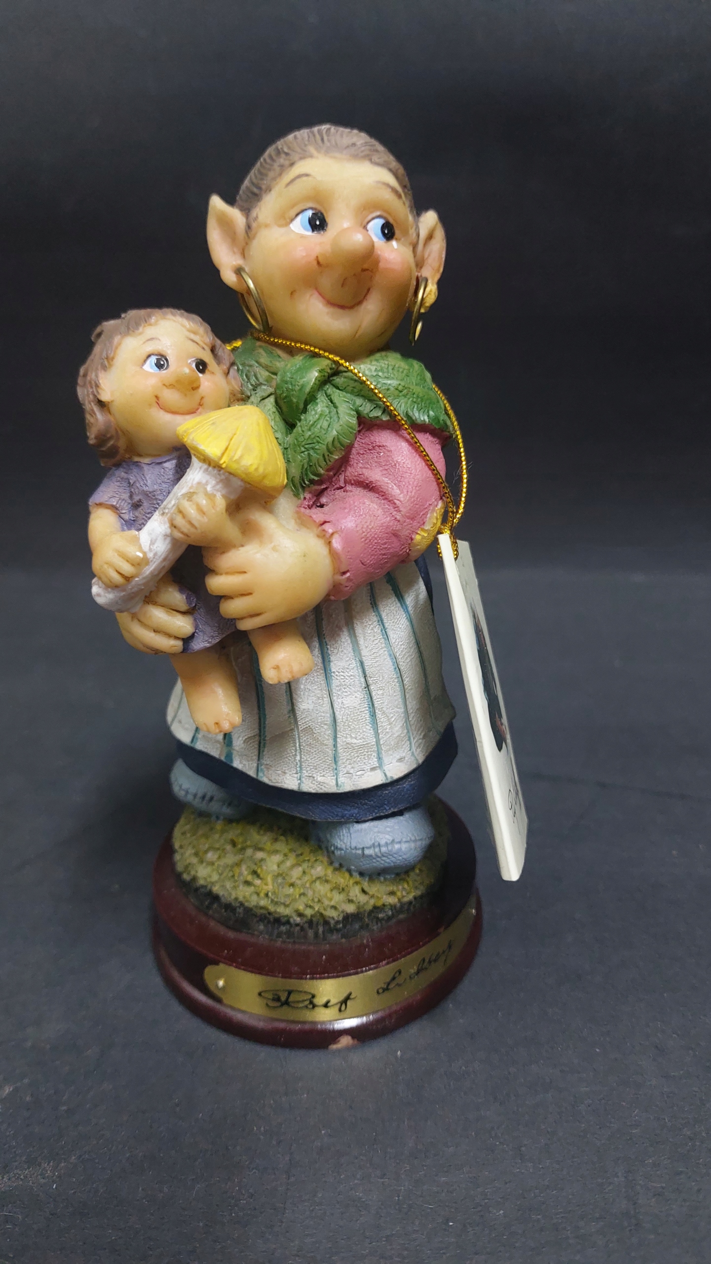 Stara kolekcjonerska Figurka Troll Rolf Lidberg RBA Olofstrom 60/70 te nr1