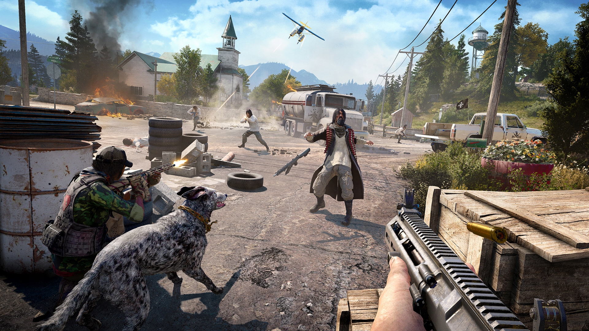 Far Cry 5 PL PC steam Wersja językowa Angielska Polska