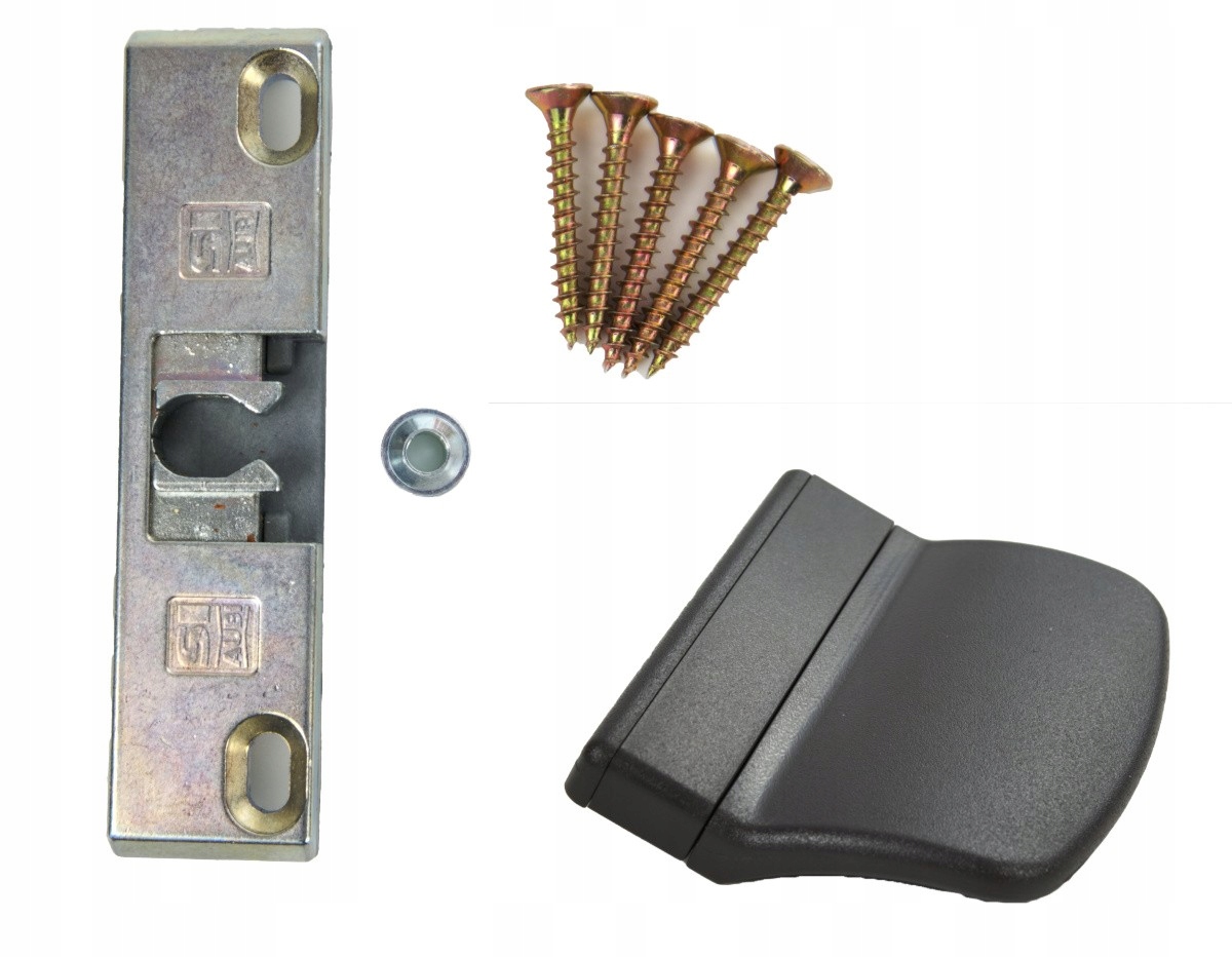 

Zamek balkonowy dla palacza uchwyt brąz wkręty