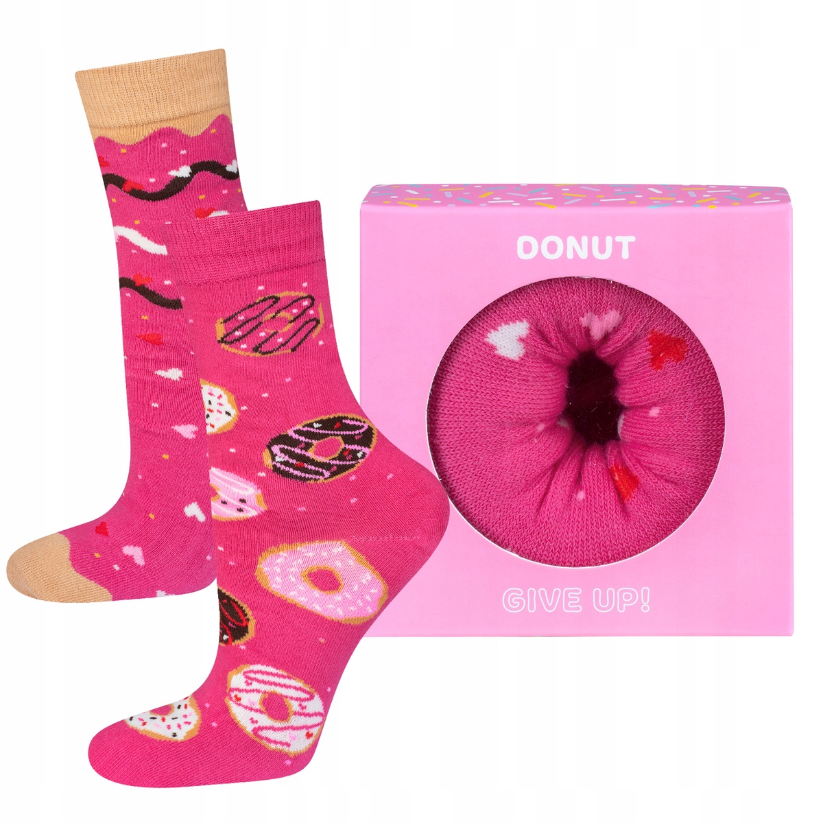 

Skarpety nie do pary donuty damskie