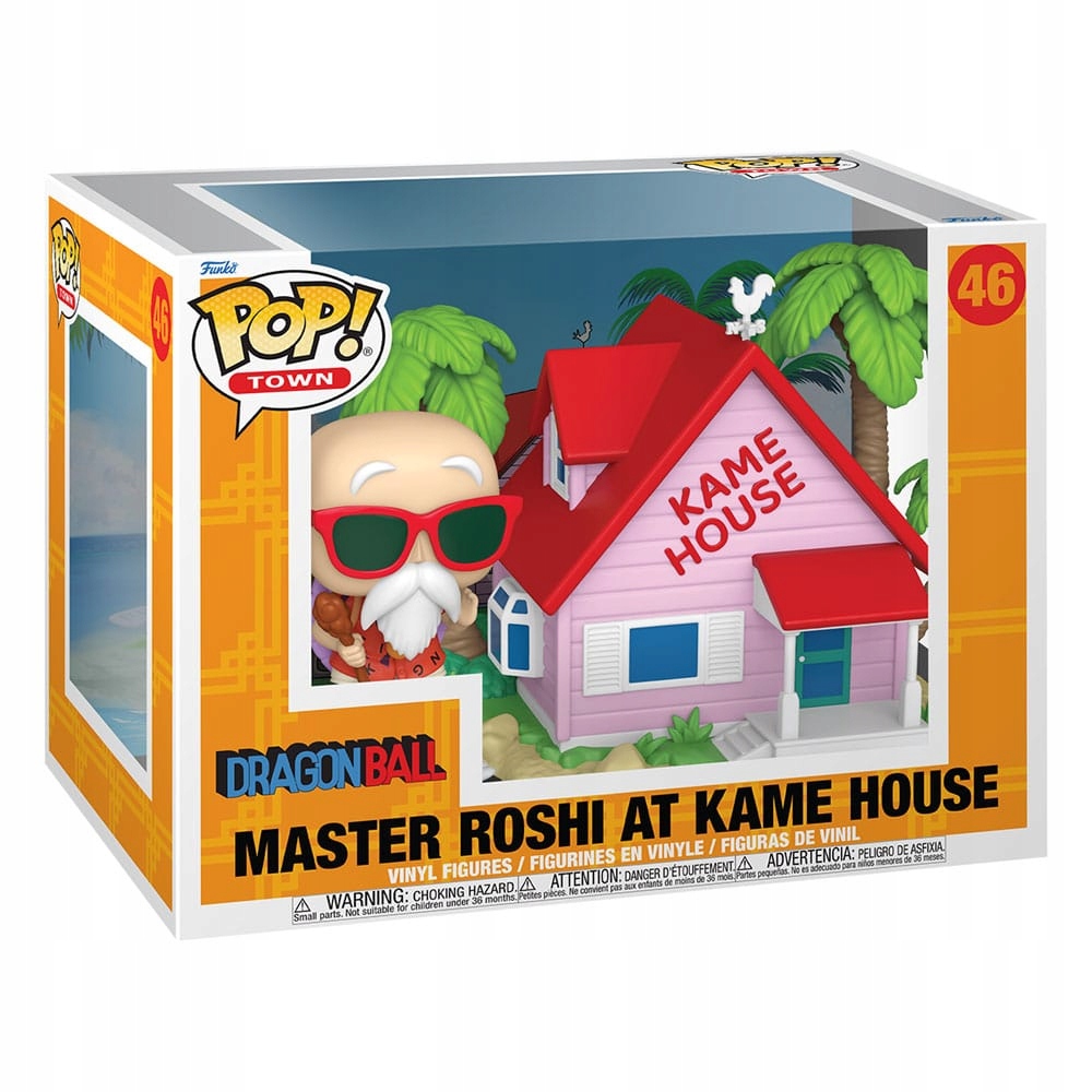 Sběratelská figurka Funko Pop! Město #46 Mistr Roshi a dům Kame Drago