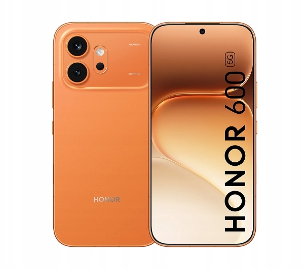 Honor 600 8/256GB 6,57" 120Hz 200Mpix Pomarańczowy