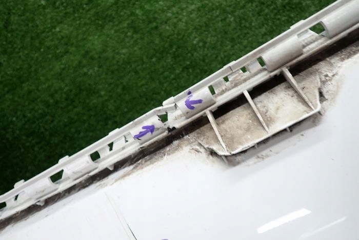 VW GOLF SPORTSVAN 12-17 front bumper front