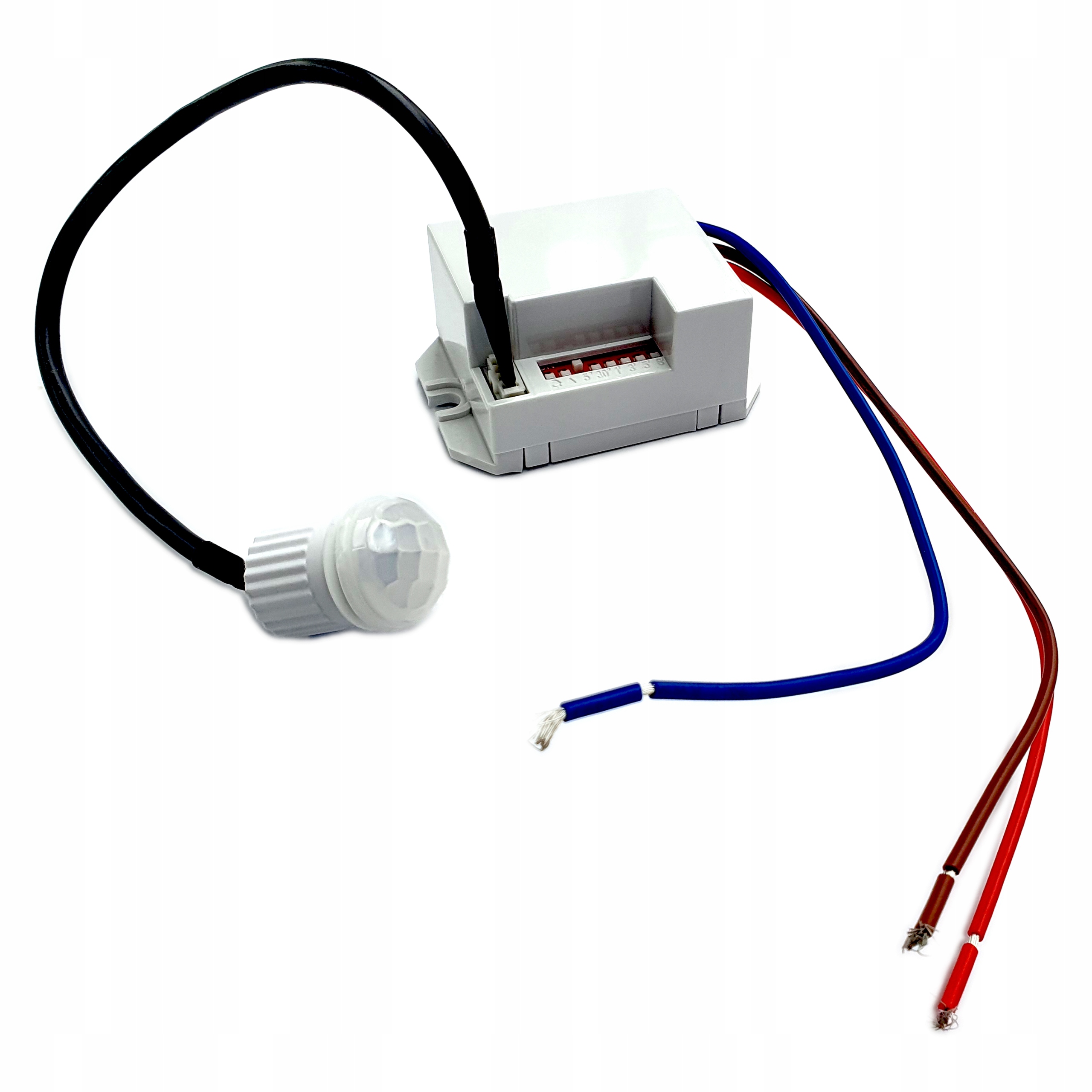 CZUJNIK RUCHU MINI PIR 360 stopni z regulacją do wbudowania do LED Typ czujnik