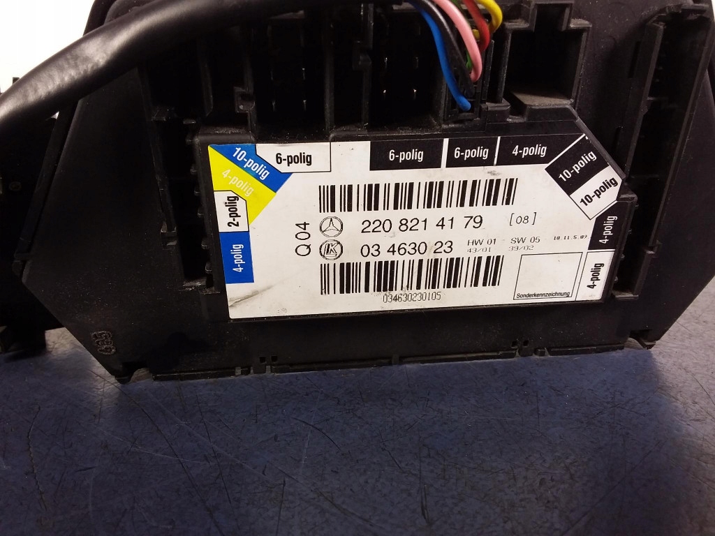 PANEL control seat left MERCEDES S W220