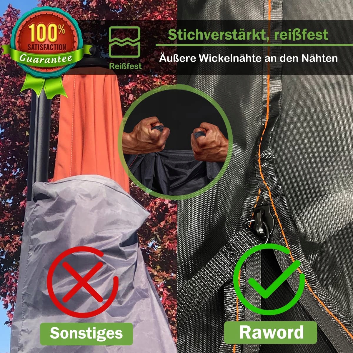 POKROWIEC NA PARASOL OGRODOWY XL SOLIDNY PRZYDATNY EAN (GTIN) 0065506001654