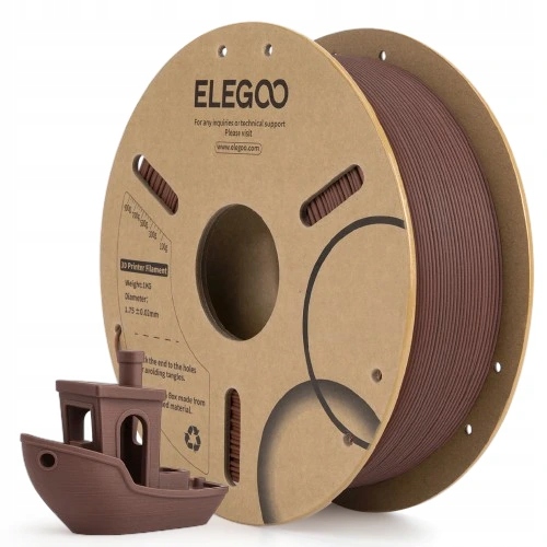 Elegoo Pla Wood Walnut Wood 1.75mm 1kg