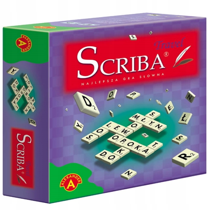 GRA SŁOWNA SCRIBA TRAVEL ALEXANDER UŁÓŻ SŁOWA Wydawca Alexander