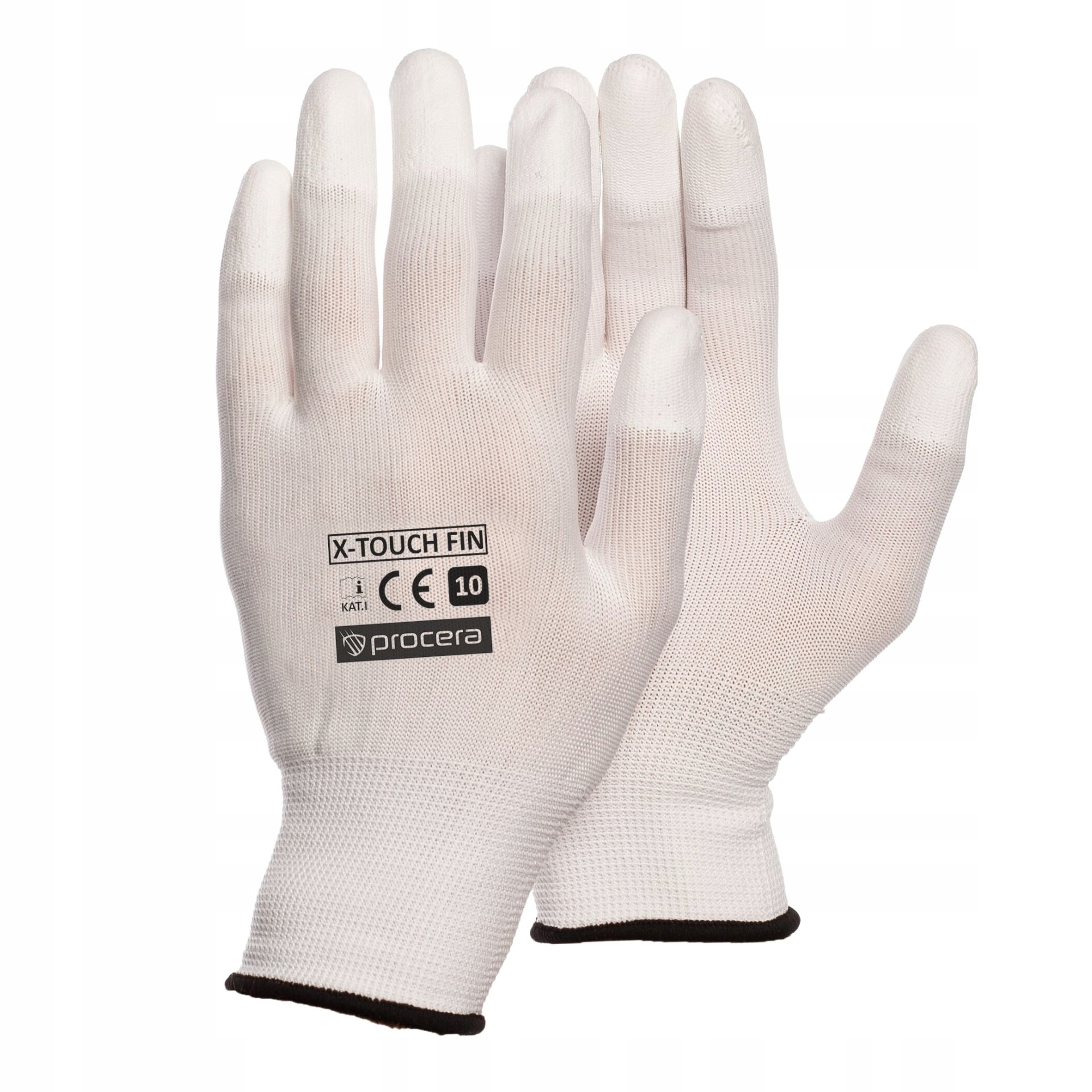 12x RĘKAWICZKI RĘKAWICE robocze POWLEKANE PU ELASTYCZNE i KOMFORTOWE XL Przeznaczenie uniwersalne