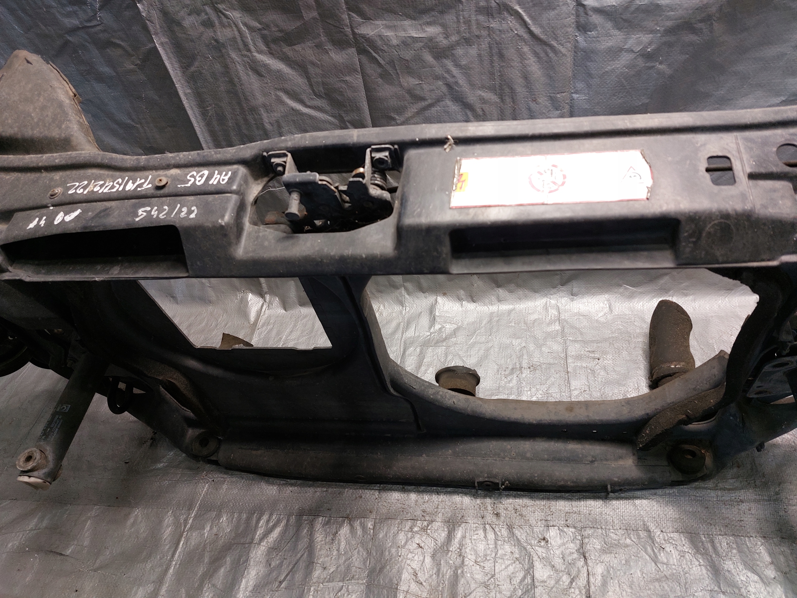 support panel for radiators pillar AUDI A4 B5